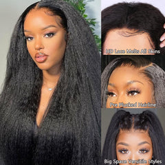 GOLFMAX Brazilian virgin hair kinky-straight offers soft texture for easy styling