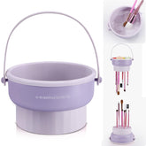 GOLIKEE 3-in-1 mat with wash bowl for brushes.