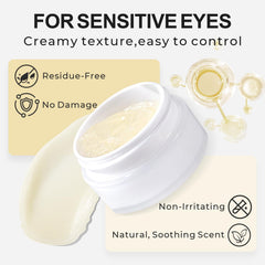 GOLLEEPRO fórmula suave natural protege ojos durante la remoción.