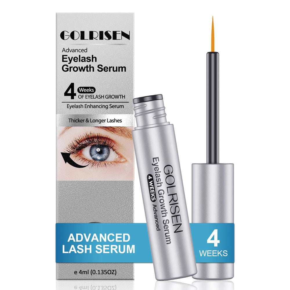 GOLRISEN serum para pestañas: aplicación en la base para nutrirlas