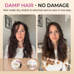 GOMYTH 3D bristle design closeup helps detangle and reduce snag during styling