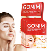 GONIM overnight eye patch showing 360° coverage for refreshed under-eye skin