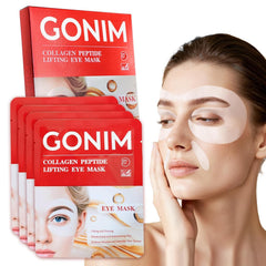 GONIM under-eye patches 360-fit close-up for a snug contour and puffiness reduction