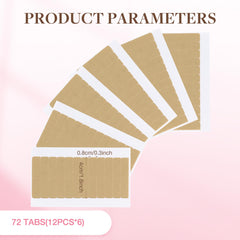 GOO GOO hair extension tape durable invisible adhesive blends with natural hair.