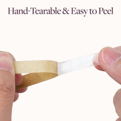 GOO GOO tape-in extensions packaging illustrating easy cut-to-length customization