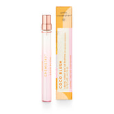 Good Chemistry Coco Blush travel spray bottle for on-the-go freshness.