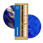 Good Dye Young Blue Ruin bottle and pour ready for vibrant color application.