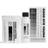 Good Dye Young dust-free powder lightener for safe, even lift.