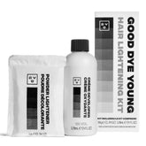 Good Dye Young dust-free powder lightener lifts hair safely for a vibrant color base