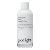 Good Light Moon Glow Milky Toner bottle shows lightweight hydration for daily use