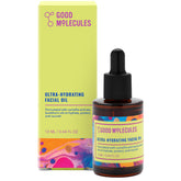 Good Molecules Aceite Facial Ultra-Hidratante en botella, hidratación profunda para piel sana