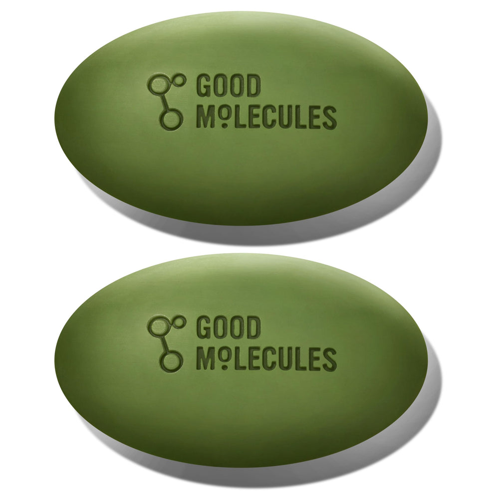 Barra Good Molecules para limpieza facial y corporal, piel suave y equilibrada.
