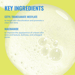 Good Molecules Discoloration Correcting Serum texture close-up reveals lightweight hydration.