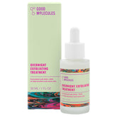 Good Molecules Overnight Exfoliating Treatment bottle promotes overnight brightening.