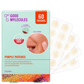Good Molecules parches acné ultra-delgados, invisibles al contacto, ideales para uso diario.