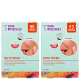 Parches Good Molecules ultrafinos para acné, se adaptan a cualquier tono de piel.