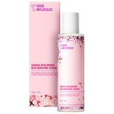 Good Molecules Sakura Acido Hialuronico Boosting Essence, bote, hidratación profunda sin grasa.