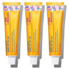 Good Molecules Yerba Mate Wake Up Eye Gel Pack 3 empaque: gel ligero para uso diario.