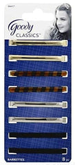 Goody Classics Barrette on hair, versatile for quick daily styling.