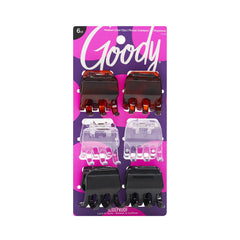 Goody Claw Clip: juego de 6 piezas para peinados rápidos y seguros.