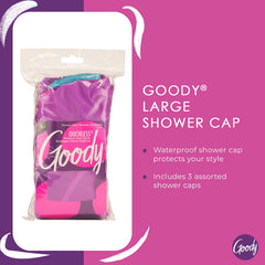Goody Esenciales de Estilo Gorro de Ducha diseño cómodo, sin dolor.