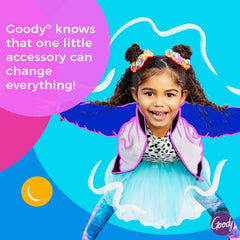GOODY diadema infantil para todo tipo de cabello, práctica para actividades escolares y recreativas