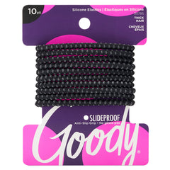 Goody Nonslip elastic closeup with anti-slip grip for secure all-day hold