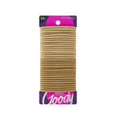 Goody Ouchless elastic hair ties in blonde packaging for easy styling