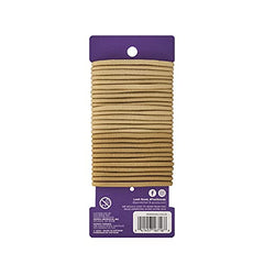 Goody Ouchless blonde elastics used for a secure ponytail