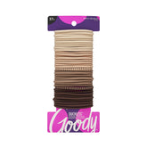 Goody Ouchless elásticos para cabello rizado, agarre suave y sin tirones durante todo el día.