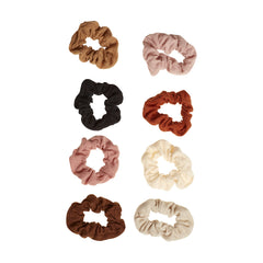 Goody Ouchless scrunchies provide crease-free hold without discomfort.