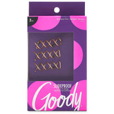 Goody SlideProof Mini Spin Pins pack close-up showing corkscrew design for quick, secure buns.