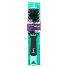 Goody Total Texture Smoothing Brush handle close-up with non-slip grip for controlled styling
