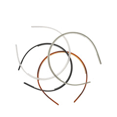 Goody Frost Headband in tort shade offers comfortable all-day wear for any hairstyle.