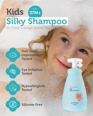 GOONGBE kids conditioner silk protein slip for easy detangling