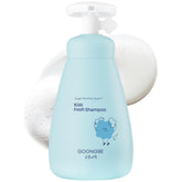GOONGBE Kids Fresh Shampoo bottle front for gentle cleansing on active kids.