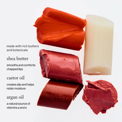 goop Beauty Clean Lip Balm highlights coconut oil for smooth lips.