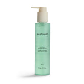 Goop Beauty Daily Detox Foaming Cleanser bottle pour, illustrating makeup removal and hydration