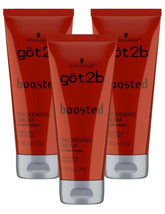 Got2B Boosted Hair Thickening Cream bottle highlights lightweight formula for density and lift.