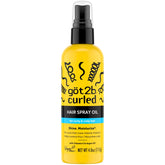 Got2B Curled Hair Spray Oil, bote 4 onzas con brillo y hidratación para rizos