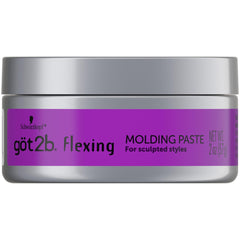 Got2B Flexing Molding Paste ofrece aplicación suave para definición natural en peinados diarios.