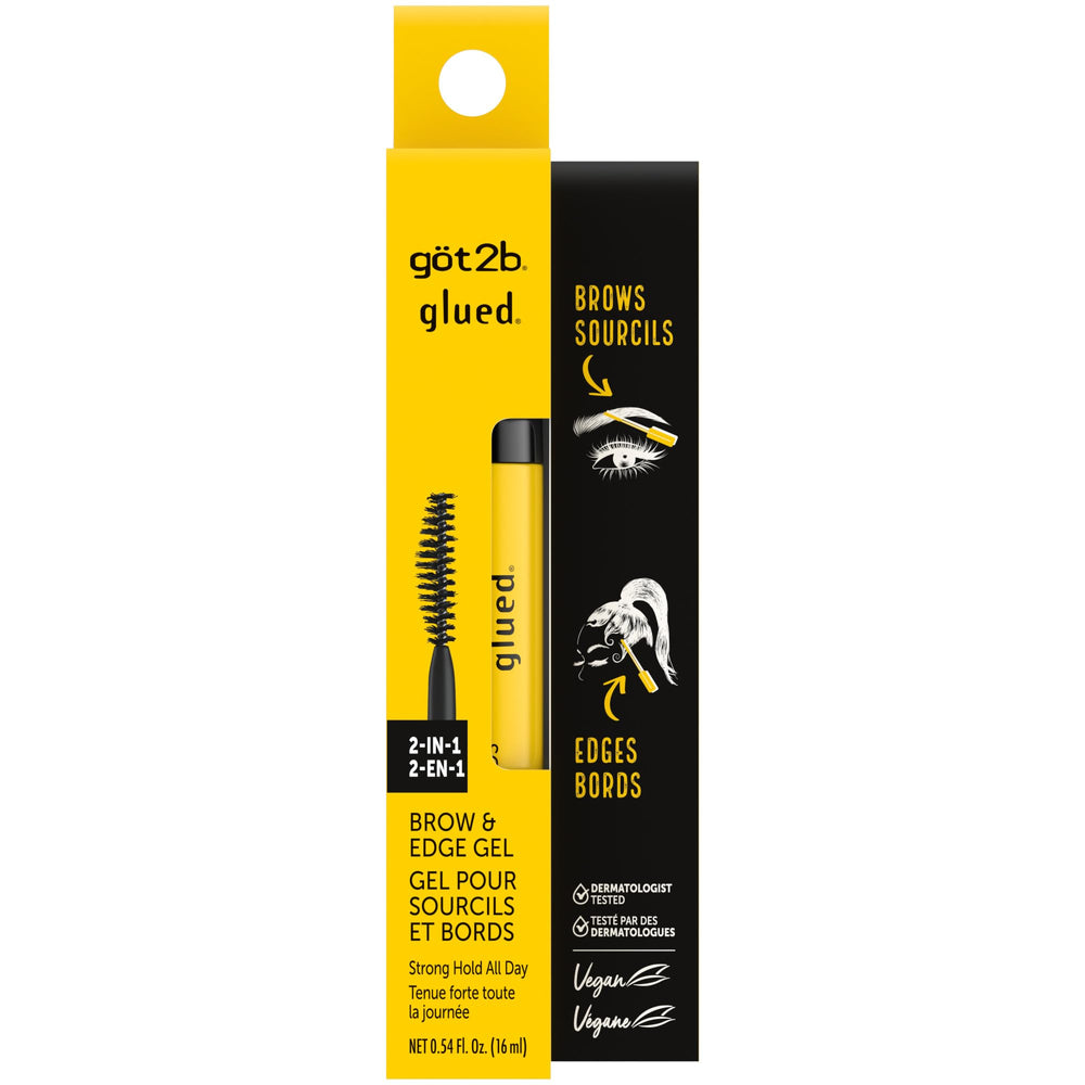 got2b Glued Brow Gel for clear, long-lasting brow definition.