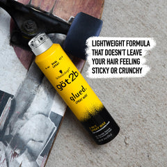 Got2b Glued Spray Wax, acabado flexible y texturizado para looks naturales