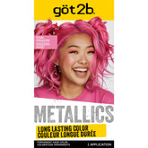 Got2B Metallics Pink Passion bottle delivering vibrant, long-lasting color.