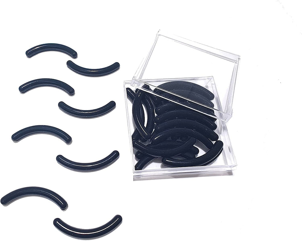 GOUWEIBA eyelash curler refill pads in a clear box for easy replacement