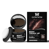 Gowwim Hairline Powder dark brown compact for natural root touch-ups.