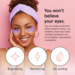 Grace & Stella under-eye masks with hyaluronic acid hydrate the delicate skin