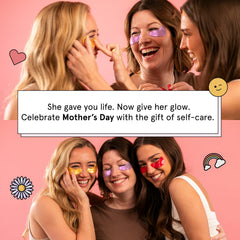 Grace & Stella under-eye patches for puffy eyes offer a rested look