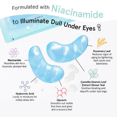 Grace & Stella niacinamide-illuminating patches brighten dull under-eyes gently