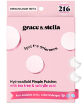 Parche acne invisible de grace & stella para uso diario.
